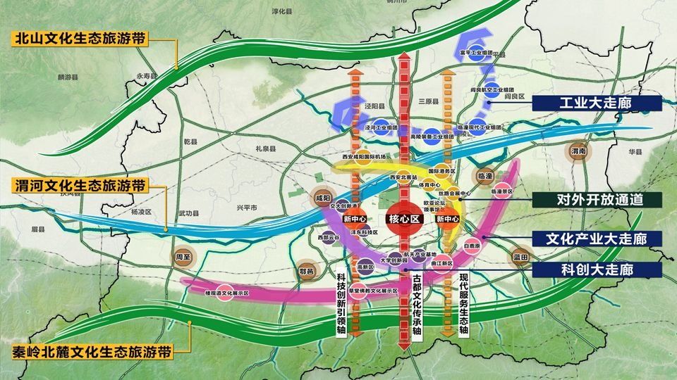 西咸南环线最新规划图，城市蓝图与发展未来展望