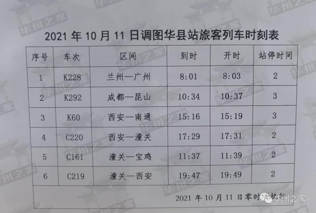 华蓥火车站最新时刻表全面解析