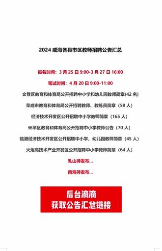 文登市小学最新招聘信息与人才招聘趋势深度解析