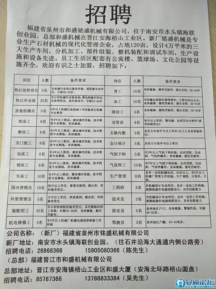 仙庾镇最新招聘信息汇总