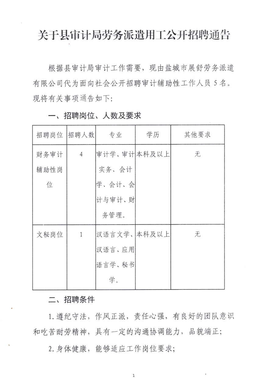 长汀县审计局最新招聘公告详解